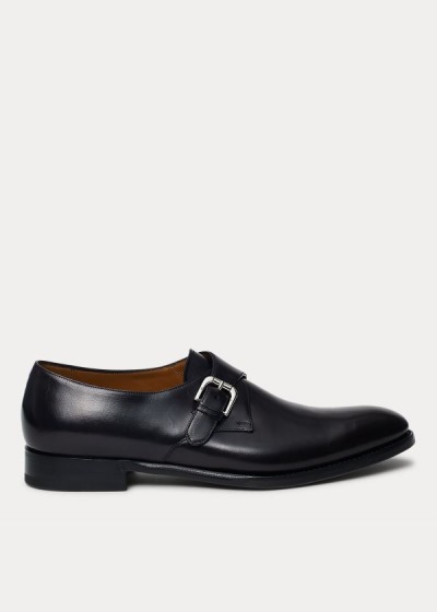 Ralph Lauren Darnell Calf Monk Strap Sko Herre Danmark (MUDKW0895)